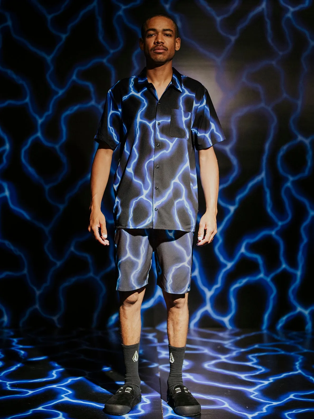 CAMISA VOLCOM HOMBRE FA T SPINKS SS