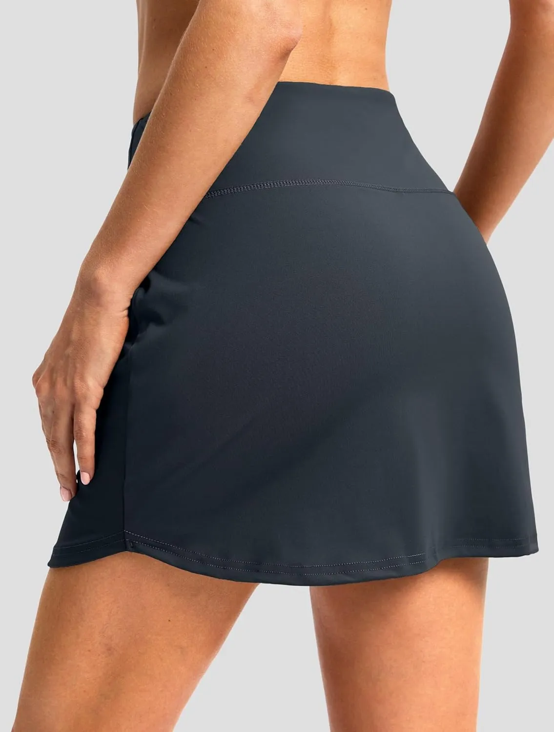 G Gradual Skorts for Woman Golf Skirt High Waisted with 2 Inner Pockets Built-in Shorts Stretchy for Tennis Summer Casual