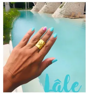 Lale Star Fish Gold Ring