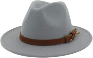 Mens Classic Fedoras Hats Vintage Winter Outdoor Beach Sun Cap Fedora Panama Hat for Men Women