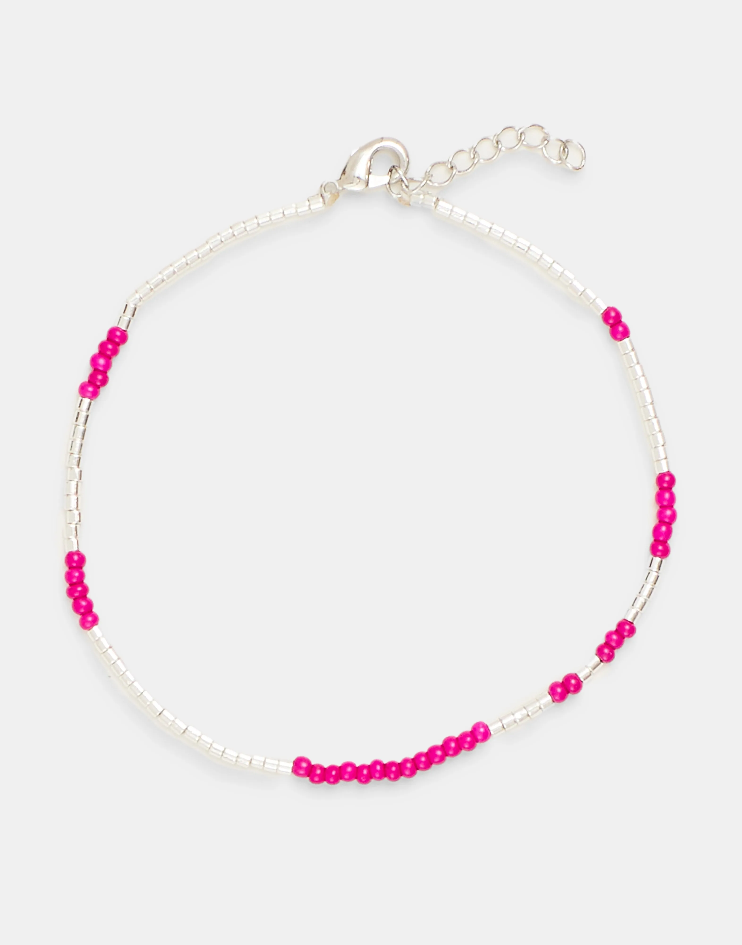 Pulsera bicolor beads
