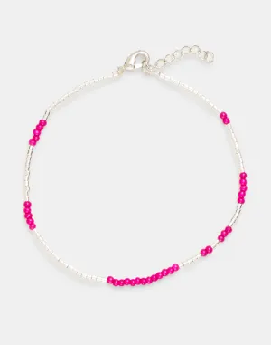 Pulsera bicolor beads