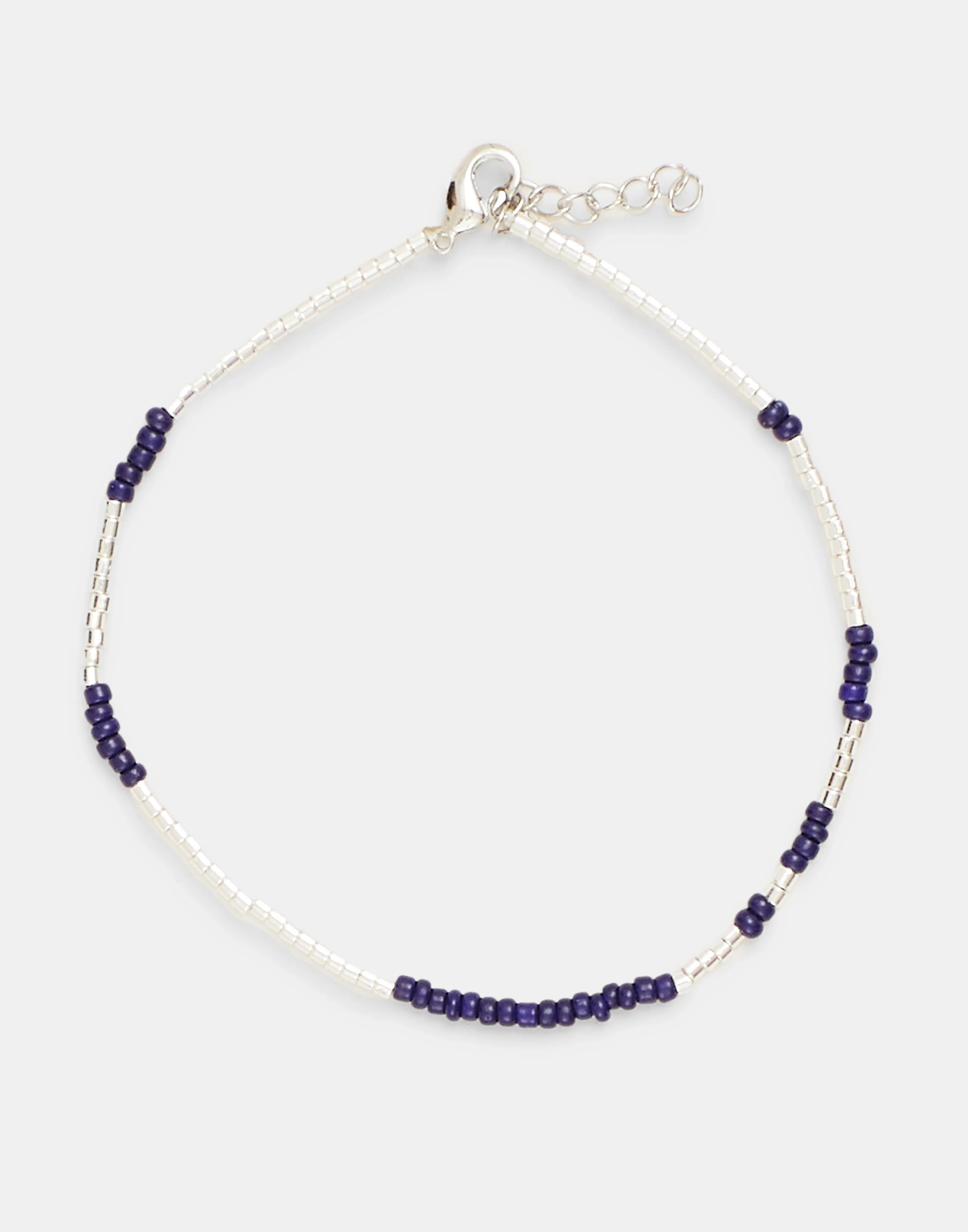 Pulsera bicolor beads