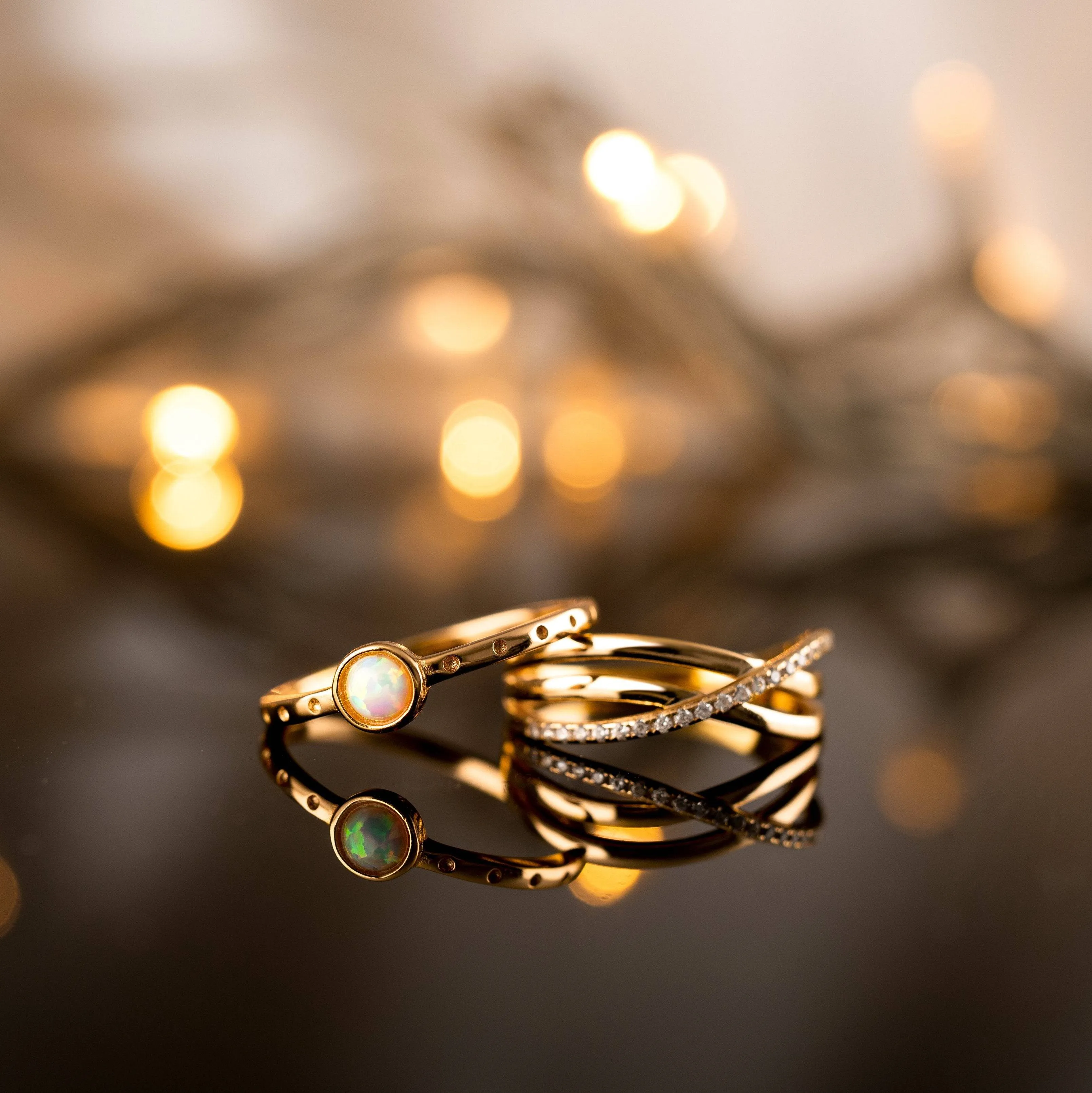 "Dots" Ring