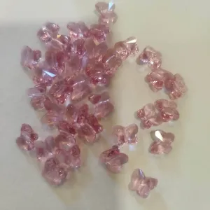 Swarovski Mariposa bead 8mm ud light rose
